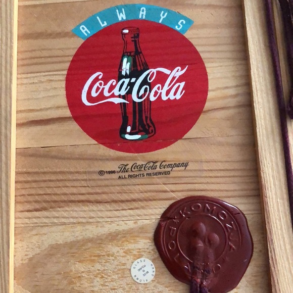 Coca-Cola Ornaments Holiday 🎁 vintage! like new! original box! 3 glass ornaments - Picture 7 of 17